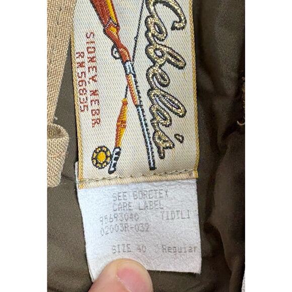 Vintage Cabela’s Gore-Tex Hunting Pants 40R Sidney Nebraska USA Waterproof - Picture 6 of 16